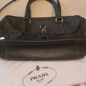Authentic Prada Leather Handbag